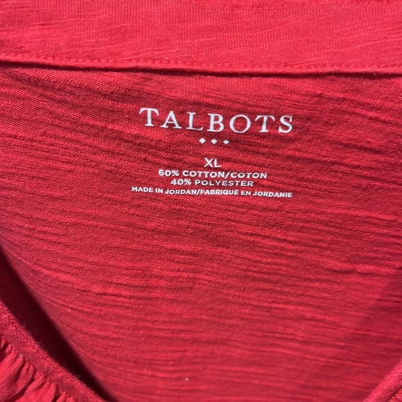 Talbots sleeveless top Size XL - Picture 2 of 4